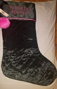 Victoria's Secret velvet style Christmas stocking